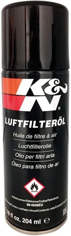 K N luchtfilterolie air filter oil 204ml 99-0506eu