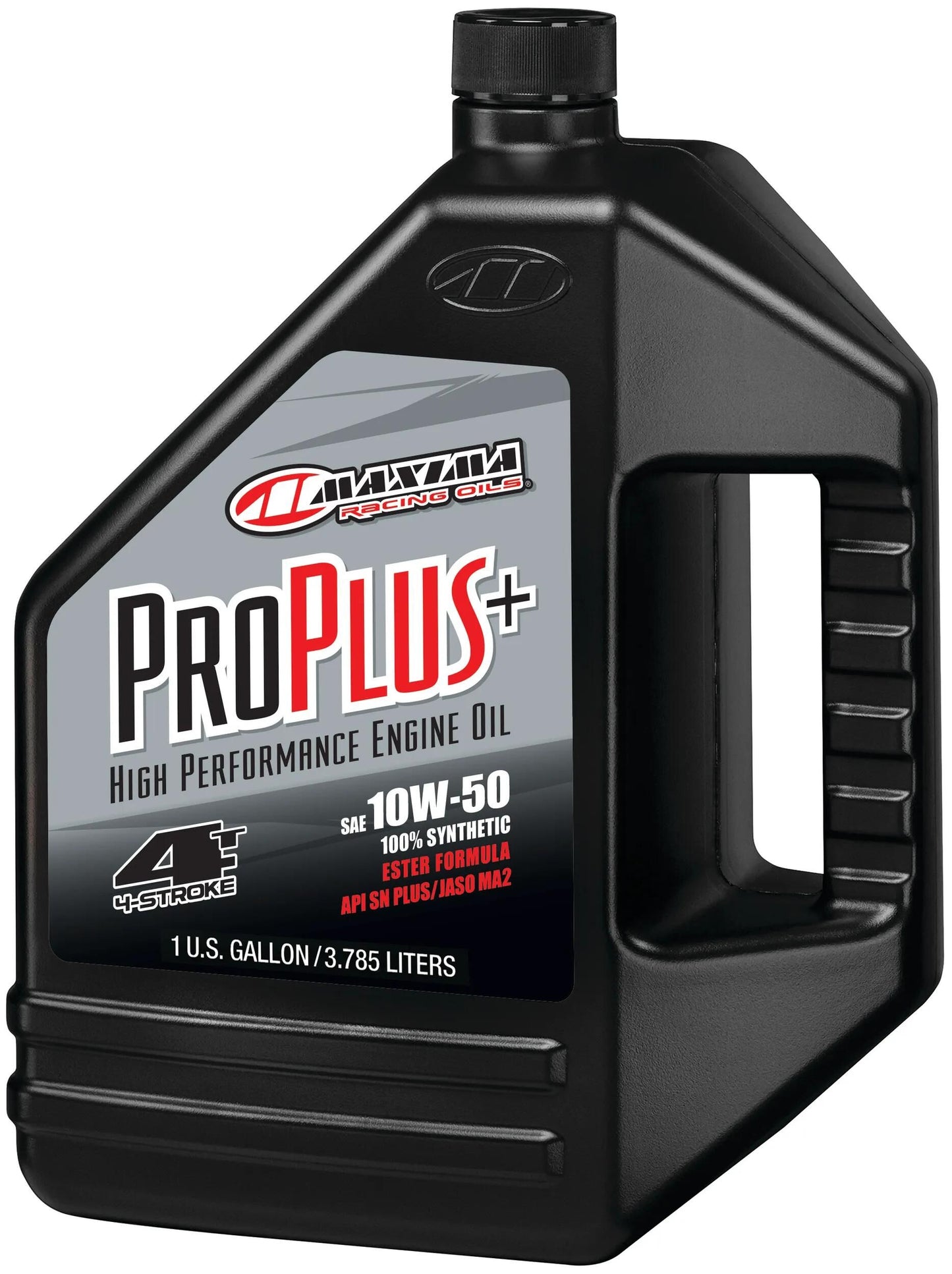 MAXIMA RACING OILS motoröl pro plus+ 4t motoroil 4t 10w-50 maxima 3,785l per plus