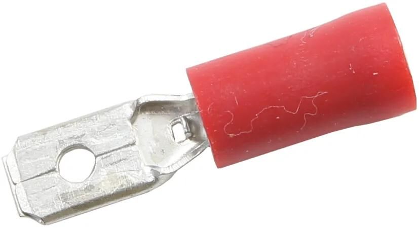 SPAHN flachstecker blade terminal insulated red 100pcs.