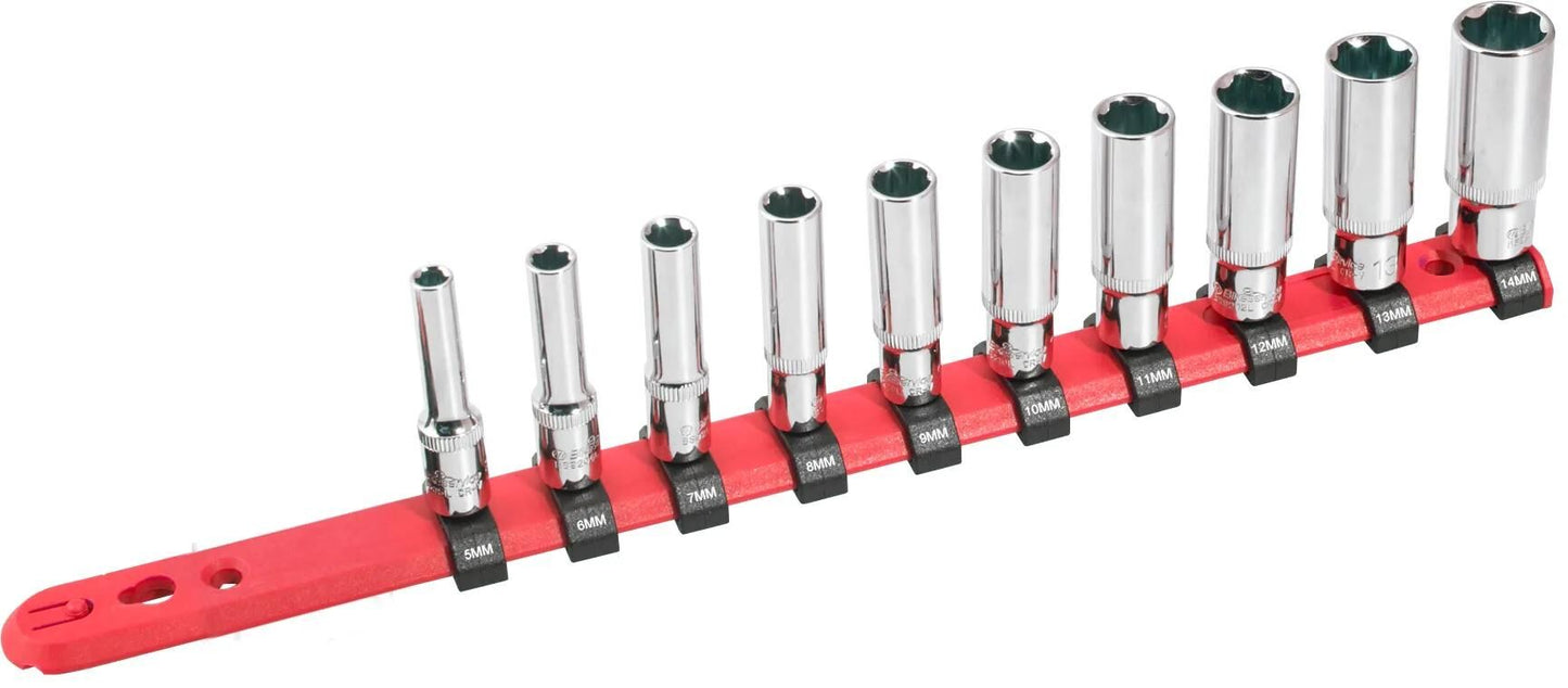 Bikeservice steckschlüsseleinsatz stkschlein bst 1 4 6knt 10pcs