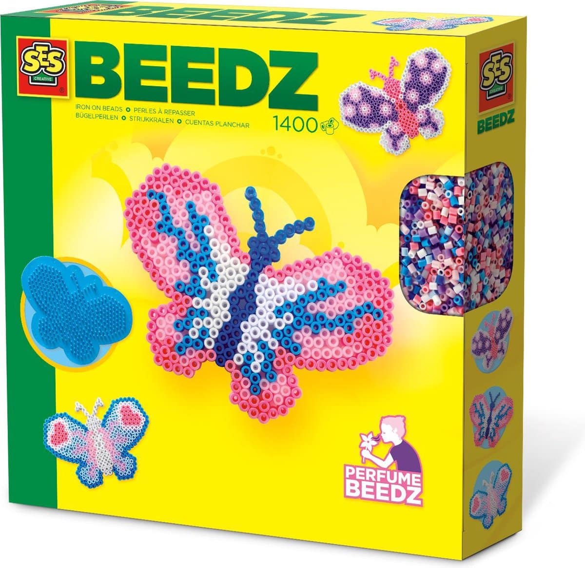 SES beedz - strijkkralen vlinders