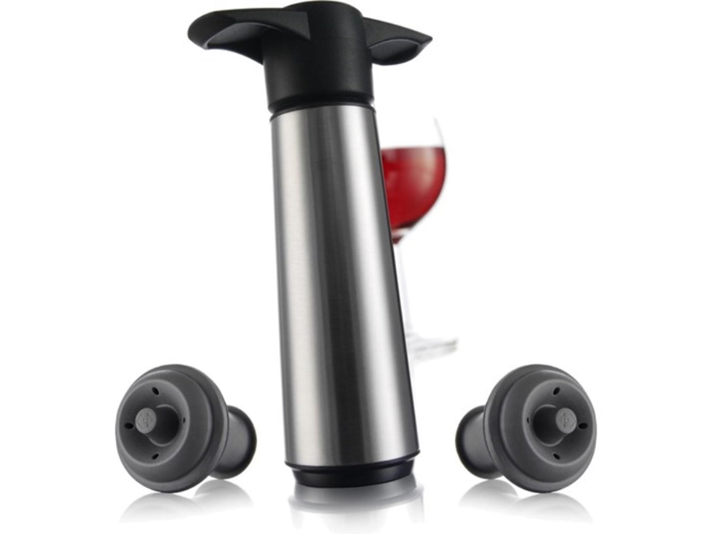 Vacu Vin wine saver set rvs