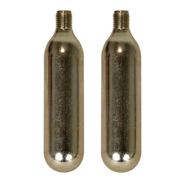 CO2- cartridge met draad - 2 stuks à 16 gram