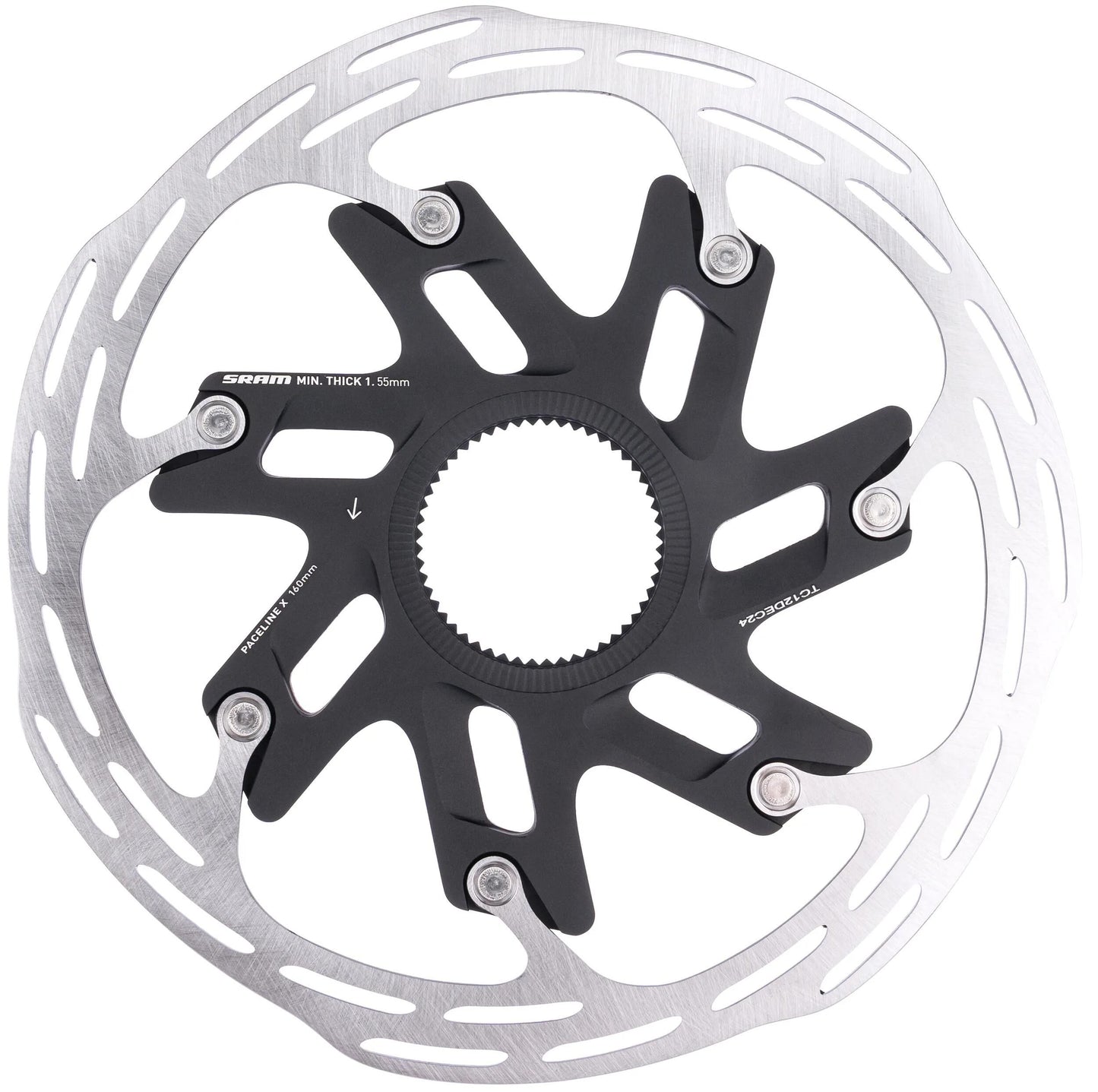SRAM bremsscheibe paceline x brake rotors 160 mm paceline x centerlock
