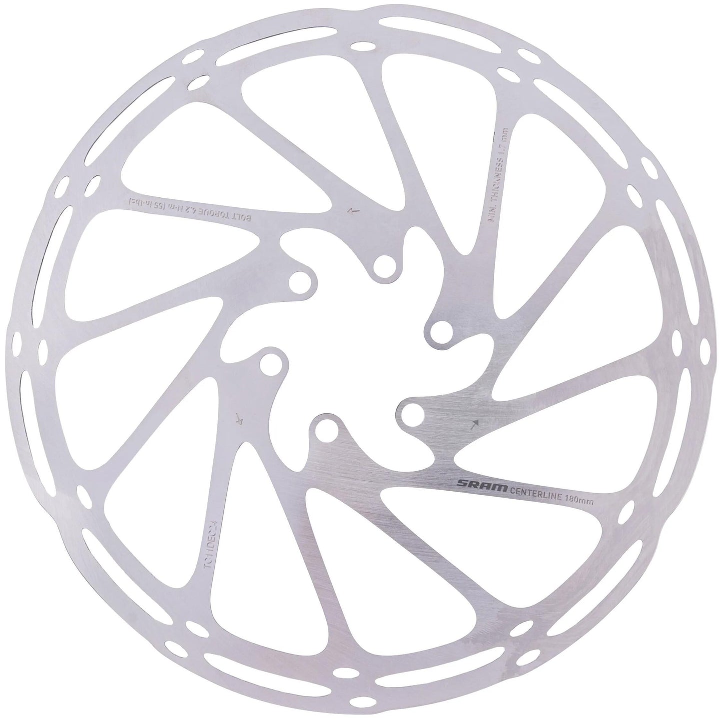 SRAM bremsscheibe centerline brake rotors 180 mm centerline 6-hole