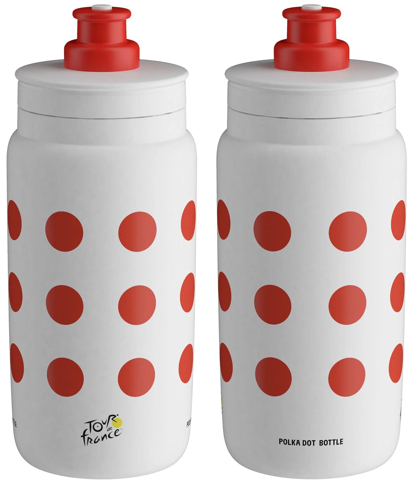 ELITE trinkflasche fly tour de france trinkfl. fly tour d e france red polka 550ml