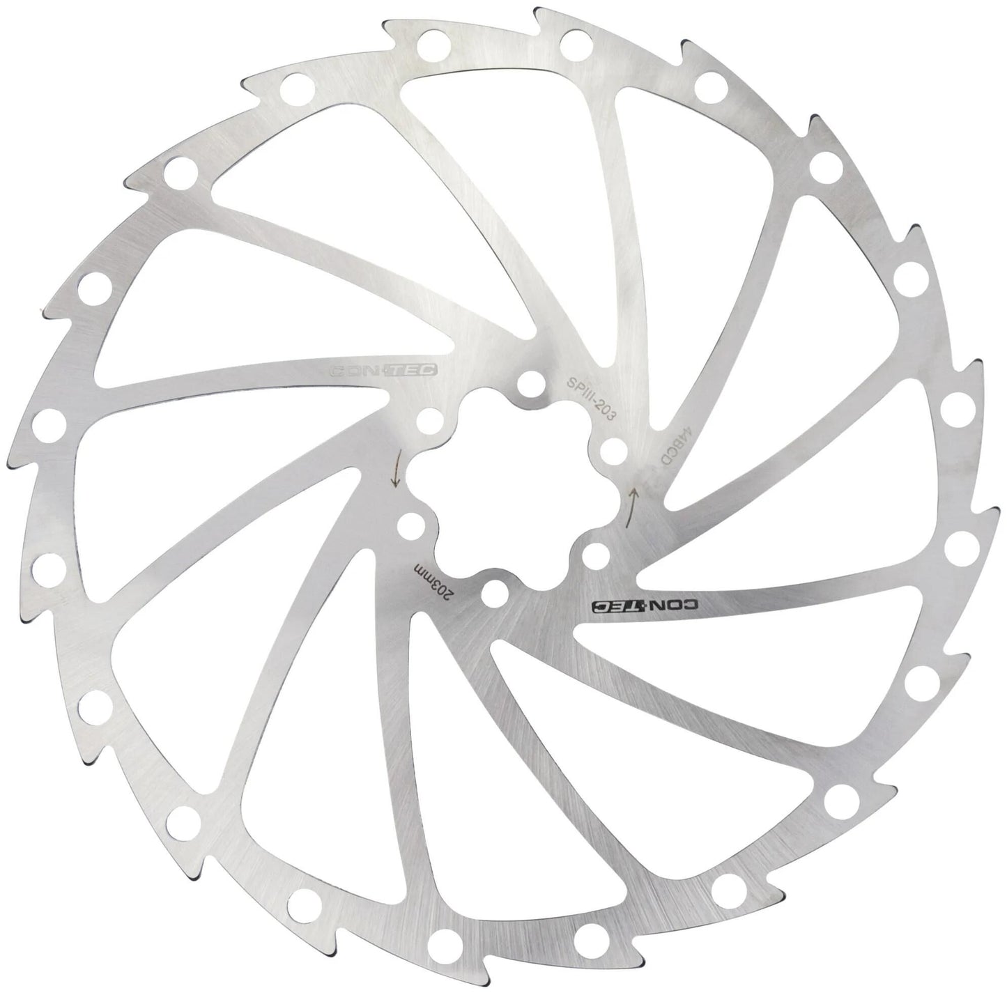 CONTEC bremsscheibe cdr-2 ct disc br. rotor cdr-2 203 mm 6-hole