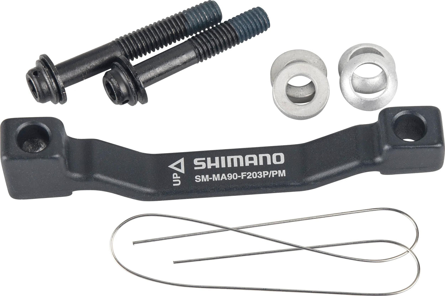 SHIMANO scheibenbremsadapter disc br.adapter shim. pm pm 203mm fr. rear