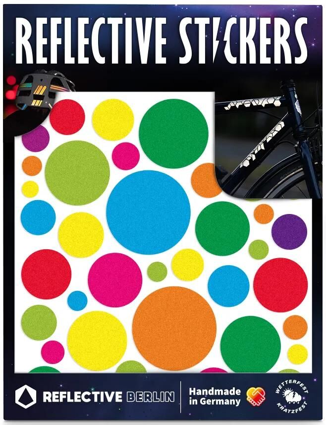 REFLECTIVE BERLIN reflexaufkleber shapes refl.sticker refl.berlin bubbles pop