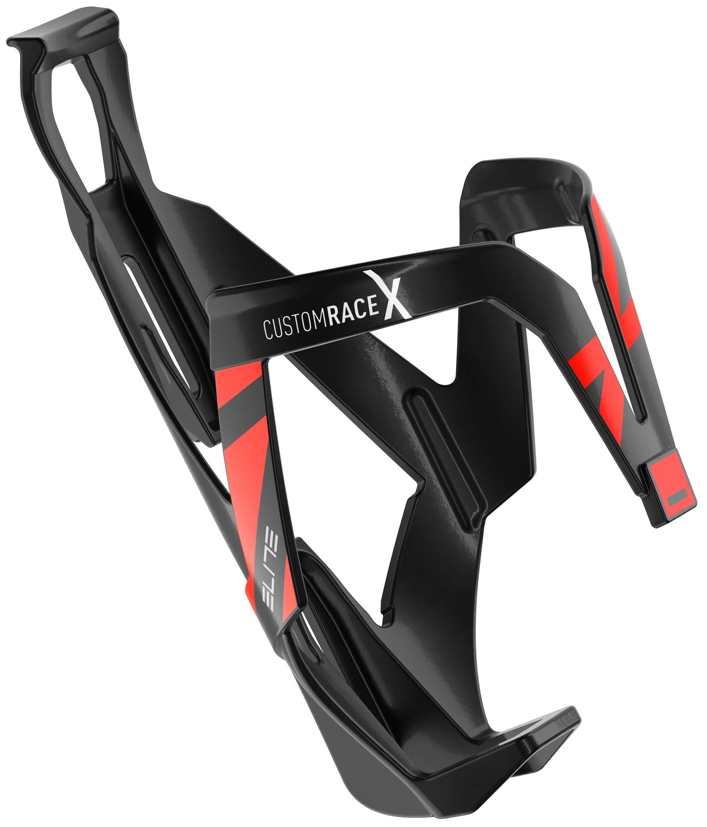 ELITE trinkflaschenhalter custom race custom race 74mm bottle cage black red