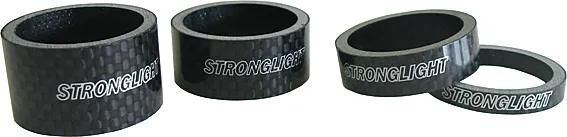 STRONGLIGHT spacer spacer 1 1 8 carbon 4pcs.
