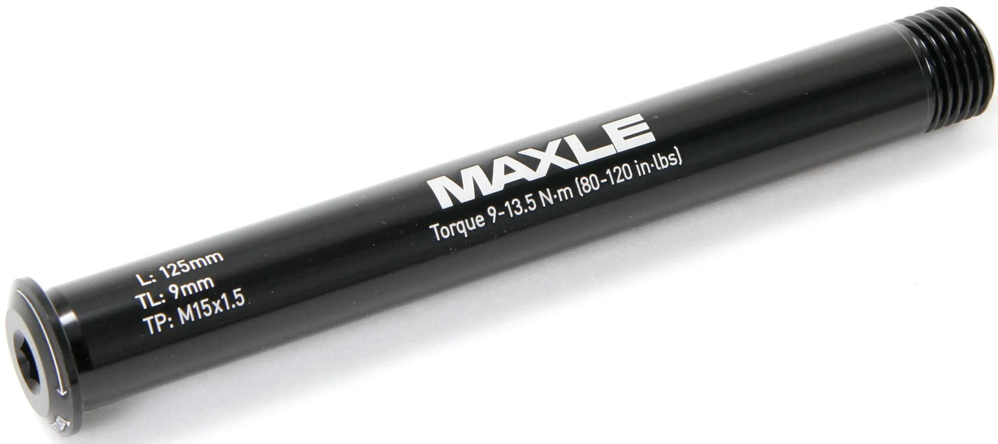 ROCKSHOX achse maxle stealth axle rs maxle stealth 15 x 100mm 125mm