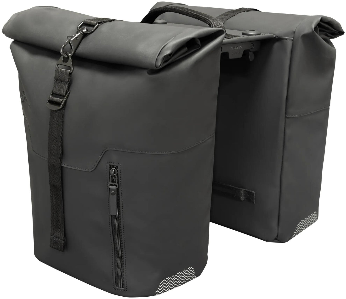 Racktime doppeltasche virgil twin bags vir gil black pistachio