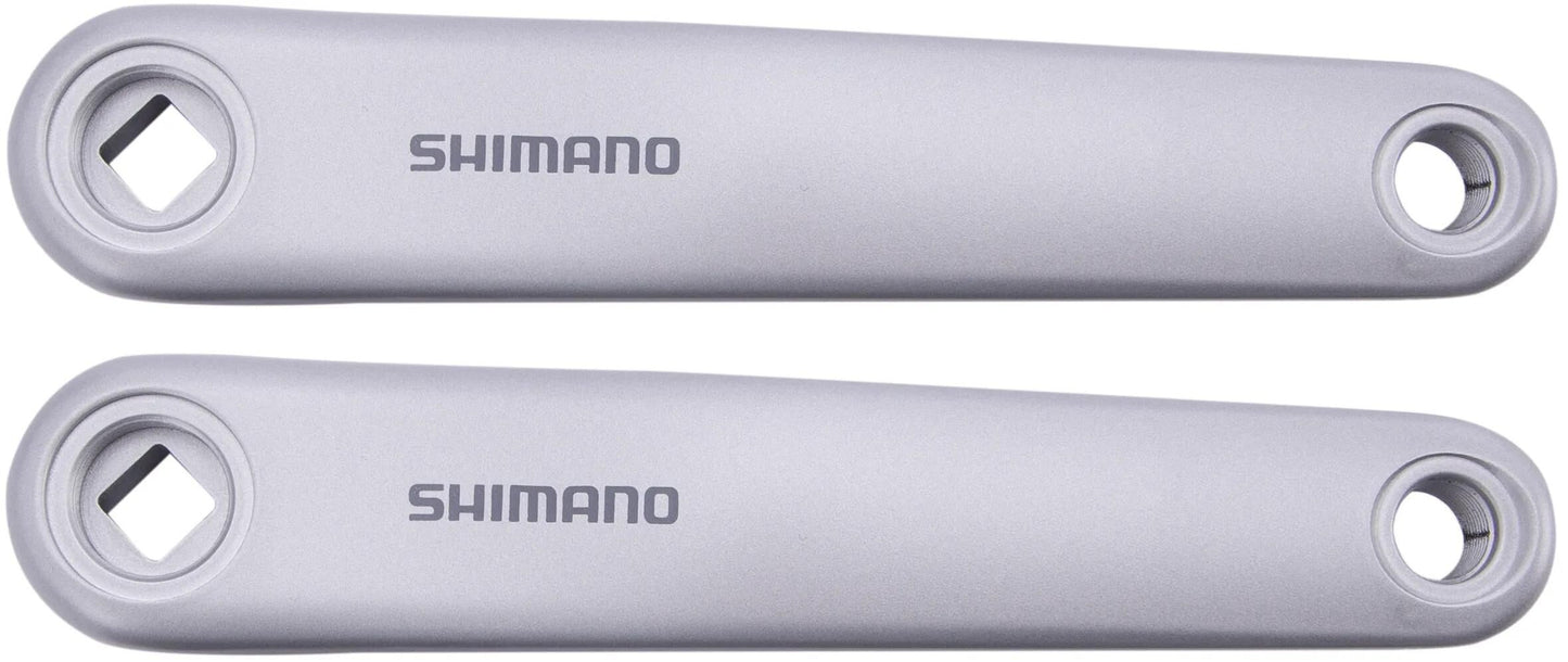 SHIMANO kurbelsatz steps fc-e5000 crank arm set shim.steps 175mm silver