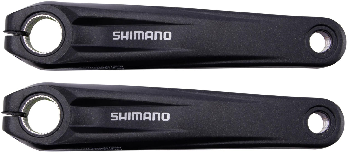 SHIMANO kurbelsatz steps fc-e8000 crank arm set shim.steps 175mm black