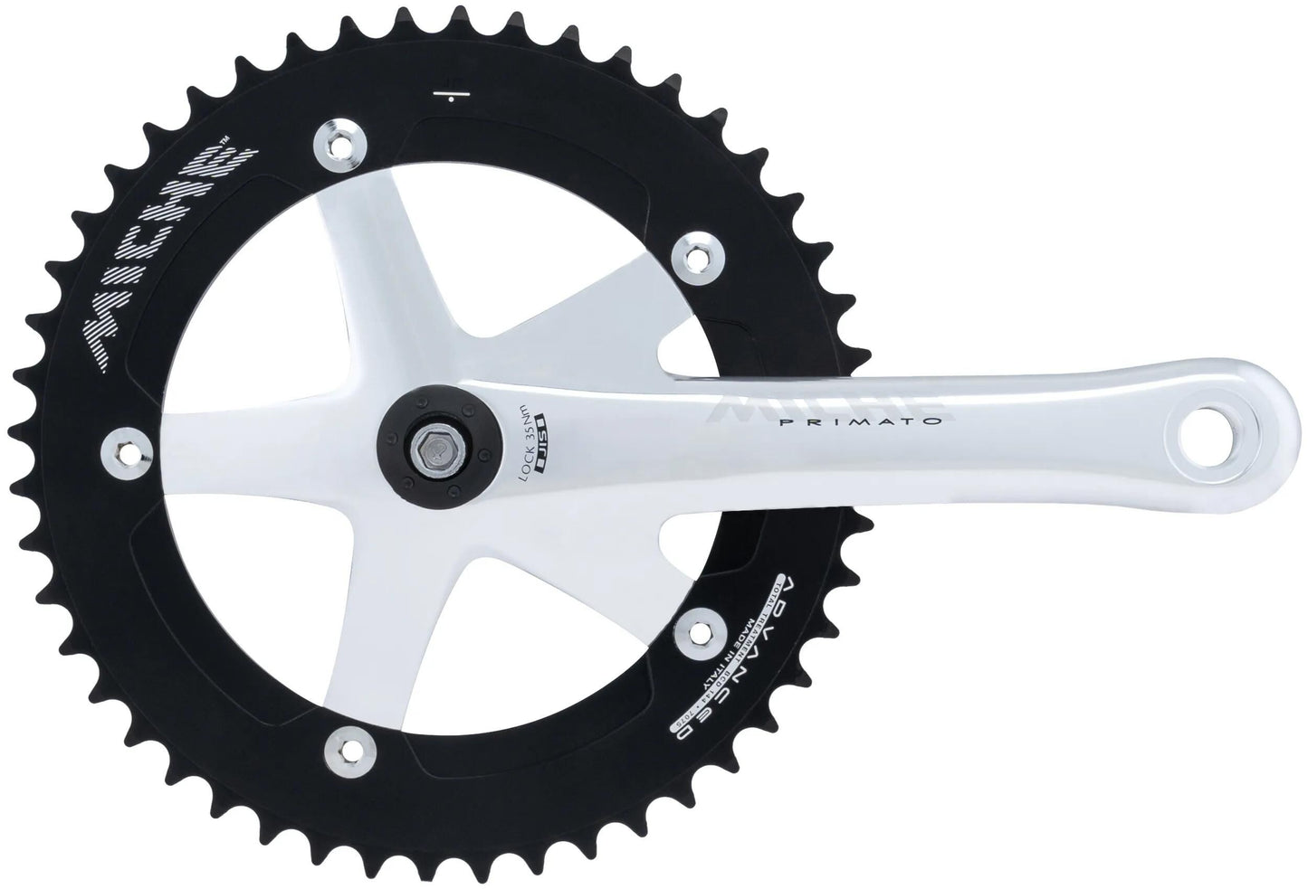 MICHE kettenradgarnitur pista crankset pista 48 170mm w.bb sil.
