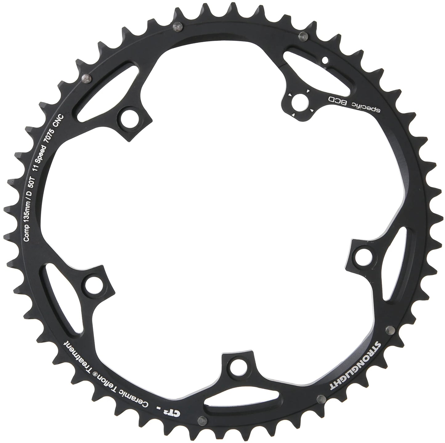 STRONGLIGHT kettenblatt ct2 chain ring strongl.ct2 50t black