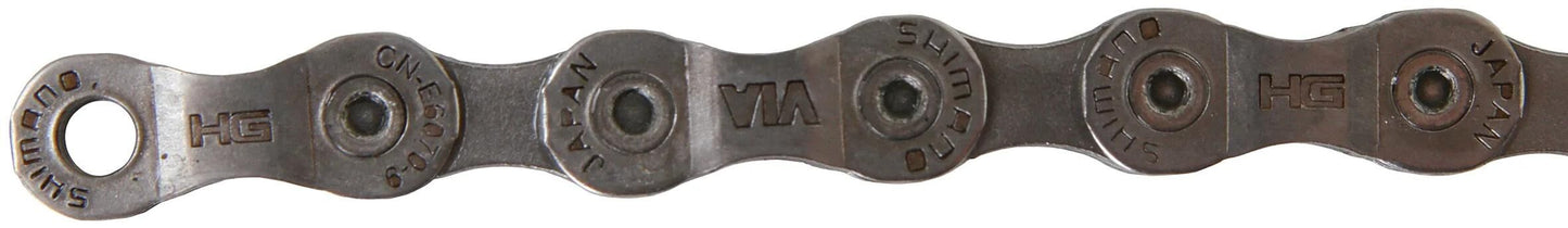 SHIMANO kette cn-e6070 chain shim. 9sp 118l mount.pack