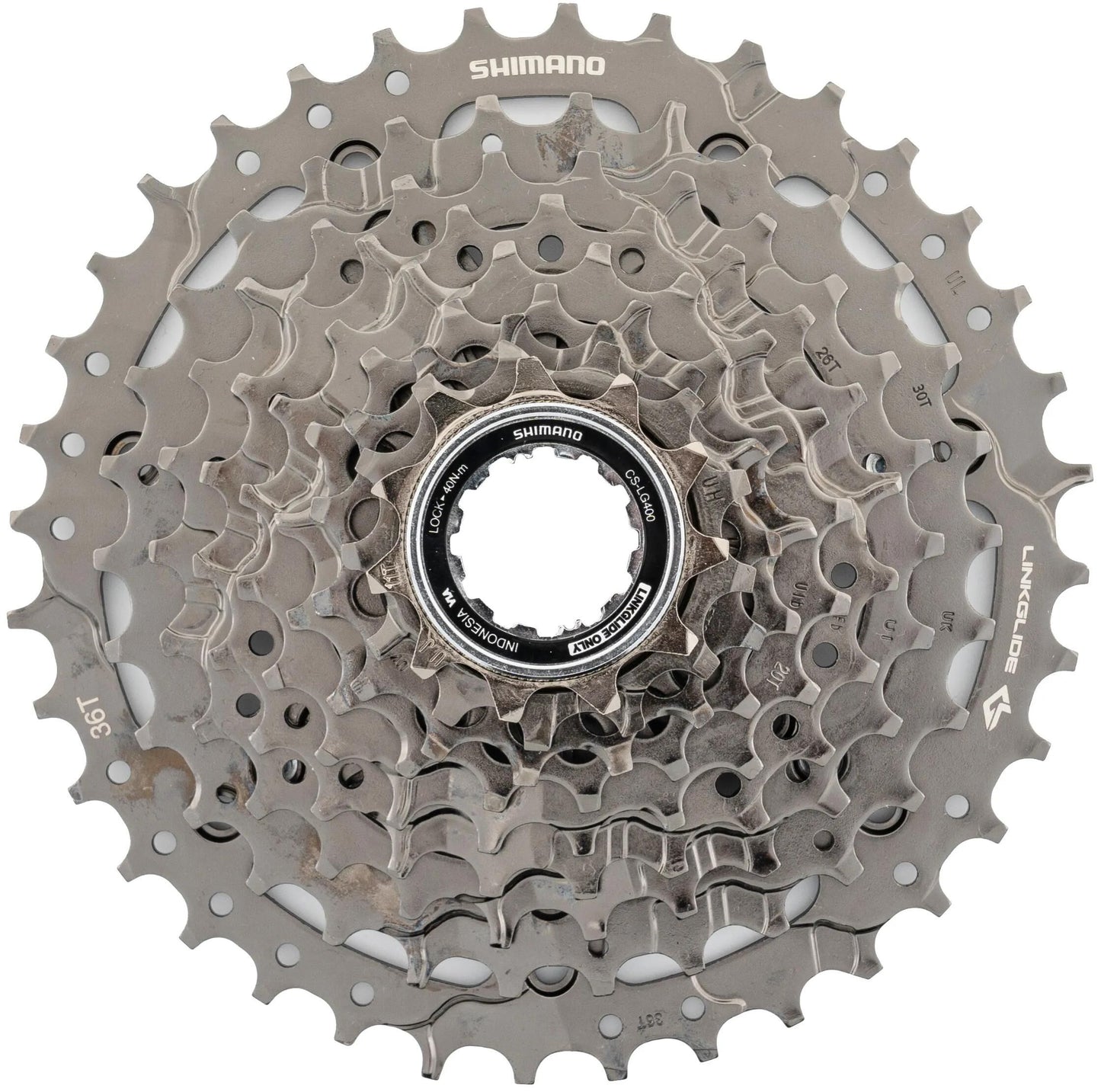 SHIMANO kassette cs-lg 400-9 shim.cassette lg400 9f 11-36z