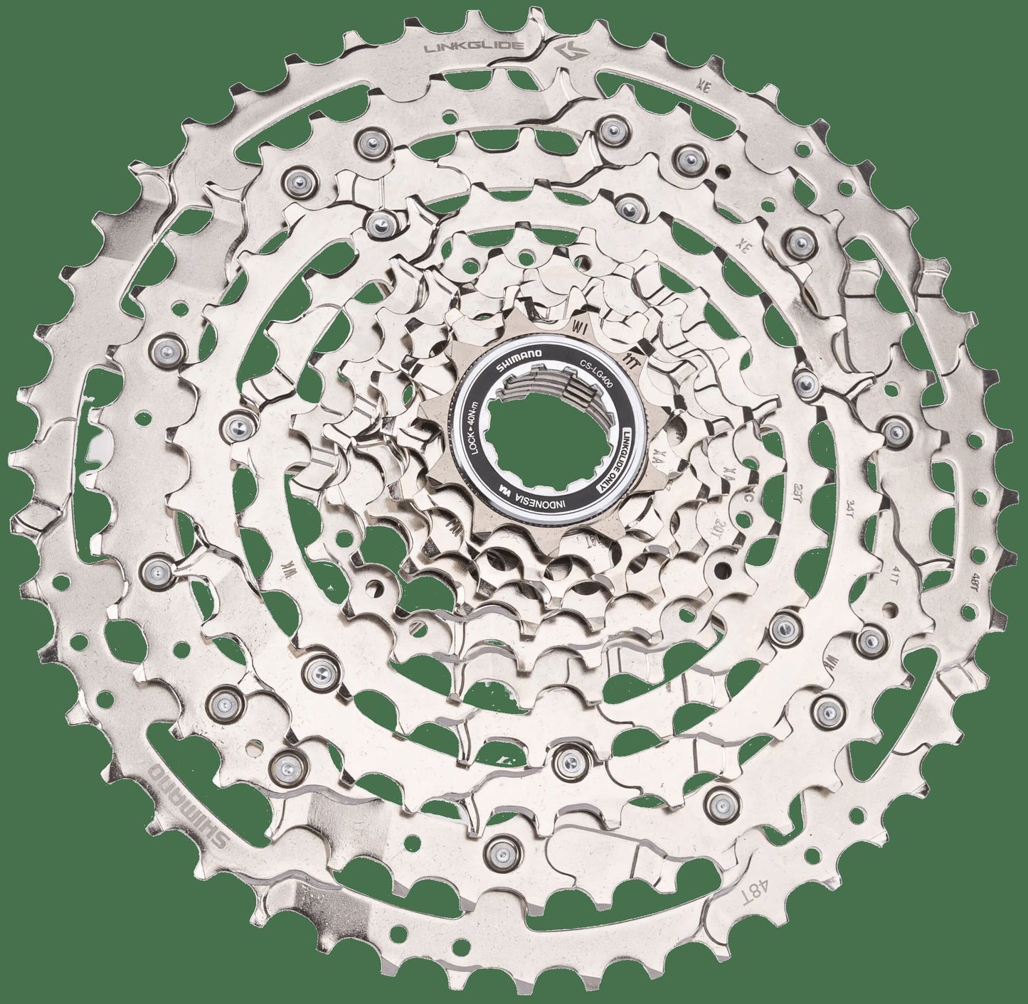 SHIMANO kassette cs-lg400-10 shim.cassette lg400 10f 11-48z si