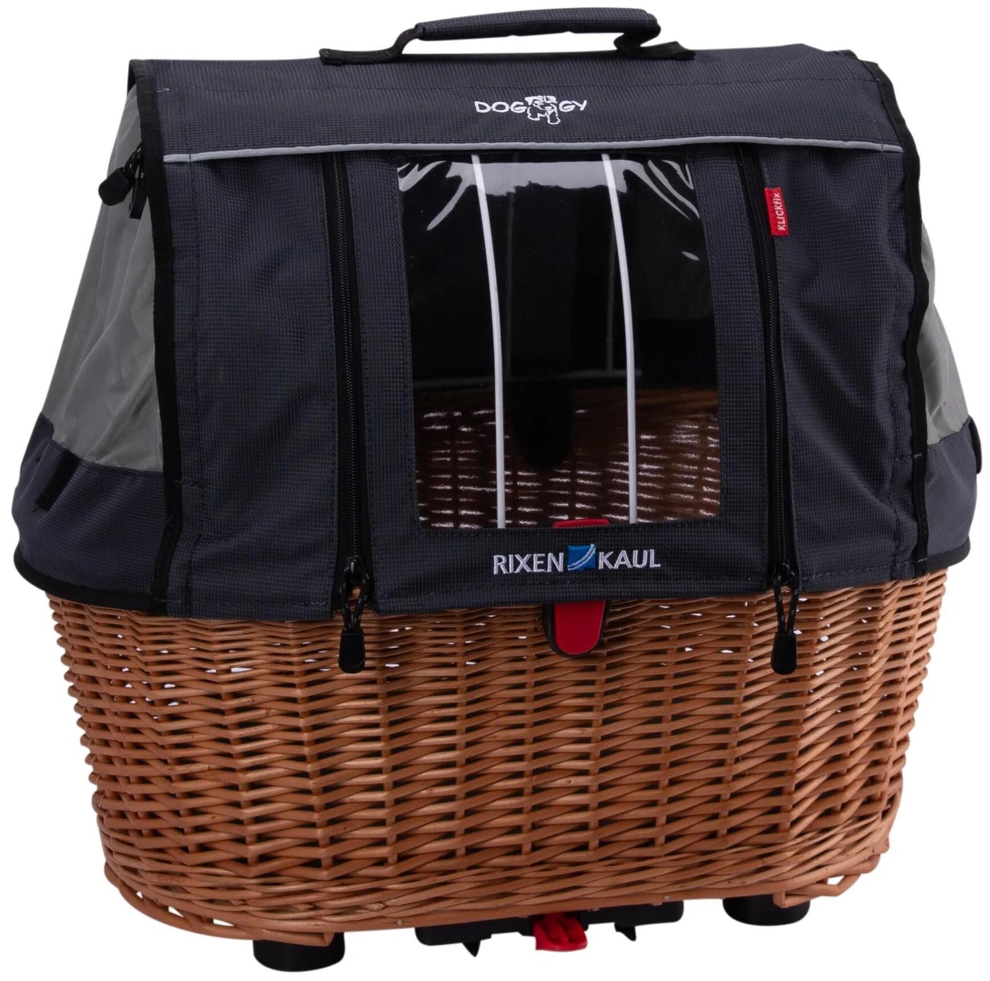 KLICKfix tierkorb doggy basket plus rear animal basket r k doggy basket plus wicker