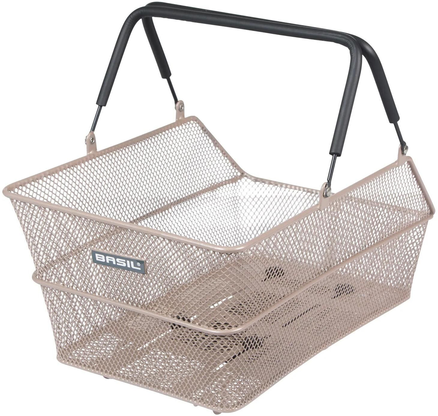 BASIL Fietsmand cento mik 39 x 24 x 13 cm - nude metallic