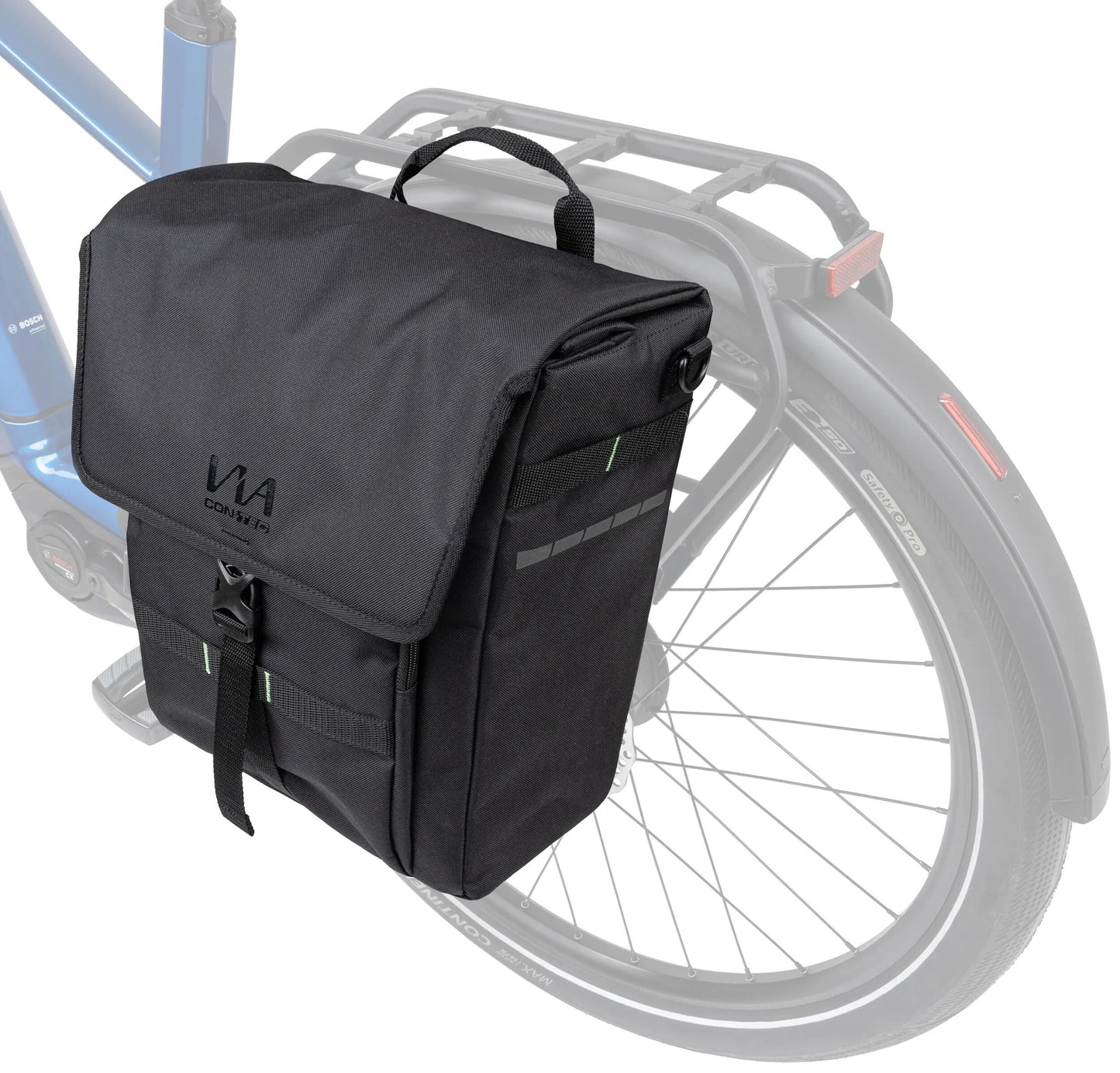 CONTEC einzeltasche via daily ct single bag via daily black