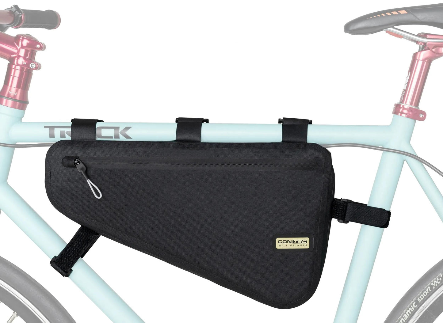 CONTEC tasche mile grinder frame bag ct frame bags mile grin the frame bag 4 black