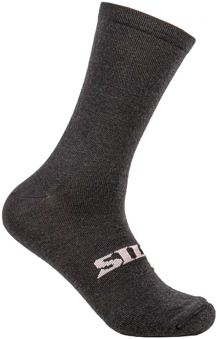SILCA socken gravel wool sock sock gravel wool size l black