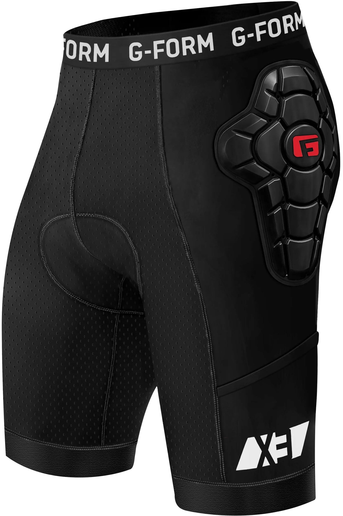 G-FORM protektorshorts pro-x3 herren shorts pro-x3 gen. w.prot.l black