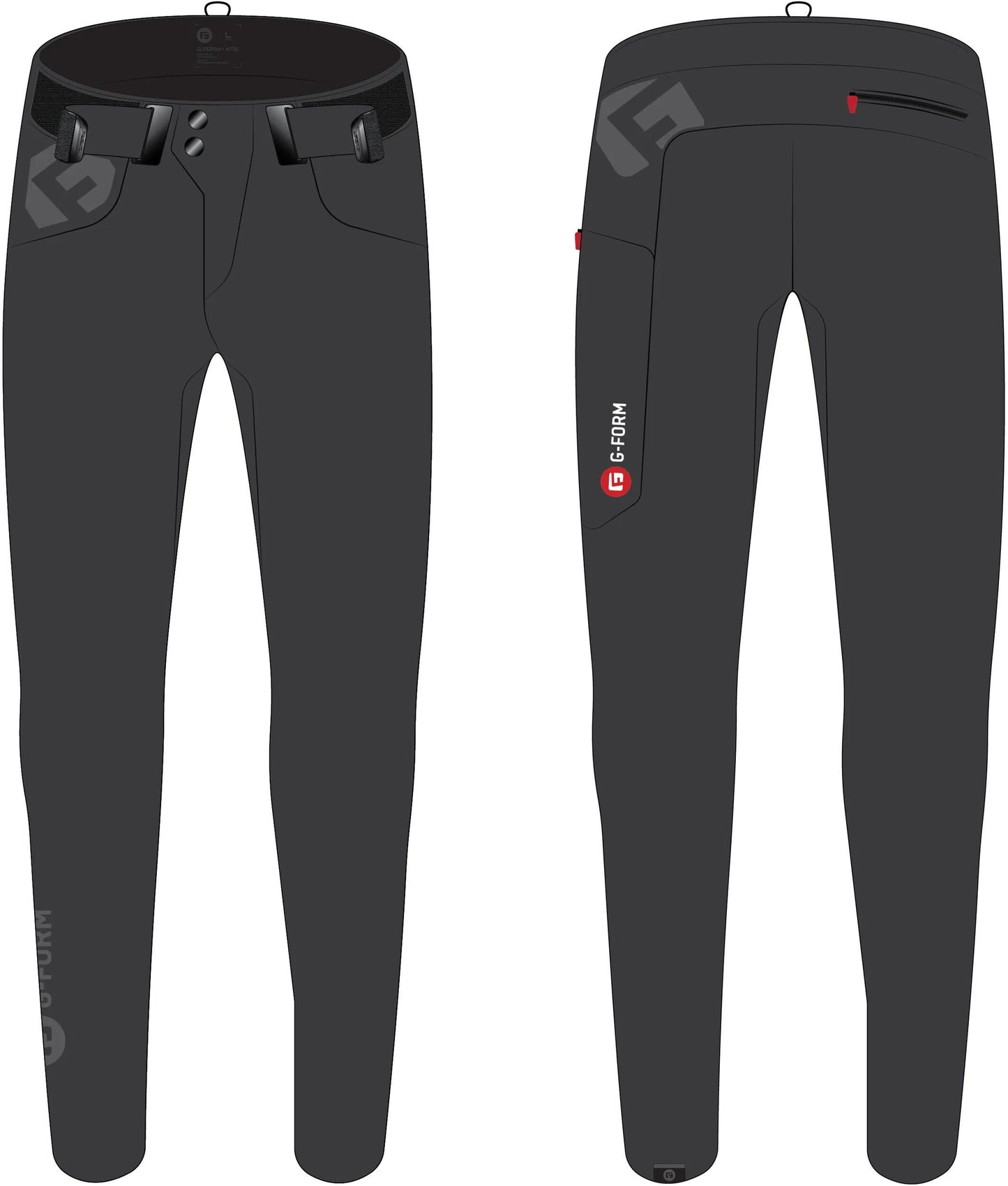 G-FORM regenhose rhode pants men's rain trousers rhode pants mens size m