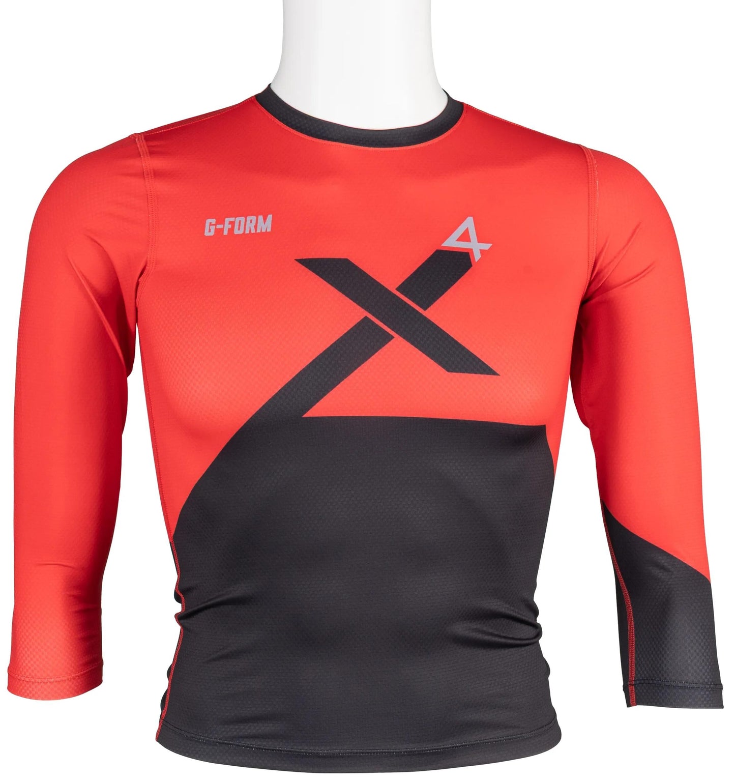 G-FORM langarmshirt youth pro-x4 longarm shirt youth pro x-4 l xl red bl