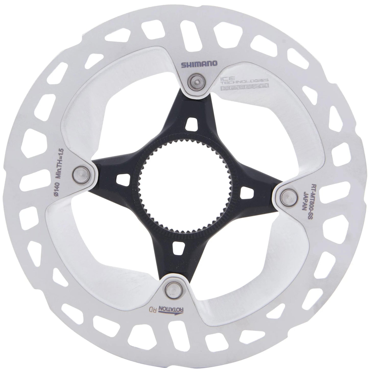 SHIMANO bremsscheibe deore xt rt-mt800 shim.brake rotors xt 140mm cl mt800 ice ext