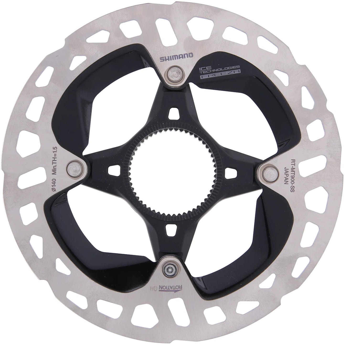 SHIMANO bremsscheibe rt-mt900 shim.brake rotors mt900 140mm cl rt900 ice