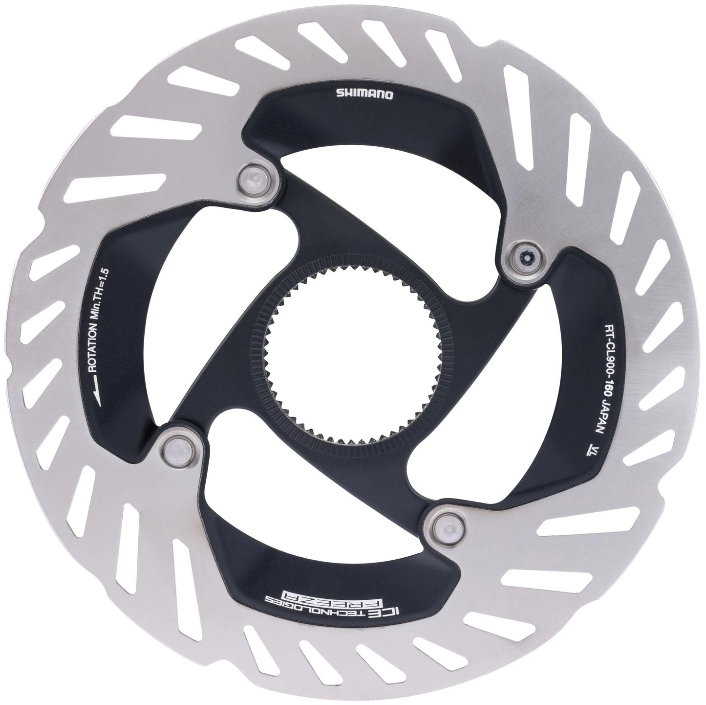 SHIMANO bremsscheibe rt-cl900 shim.brake rotors da 160mm cl cl900 ice ext