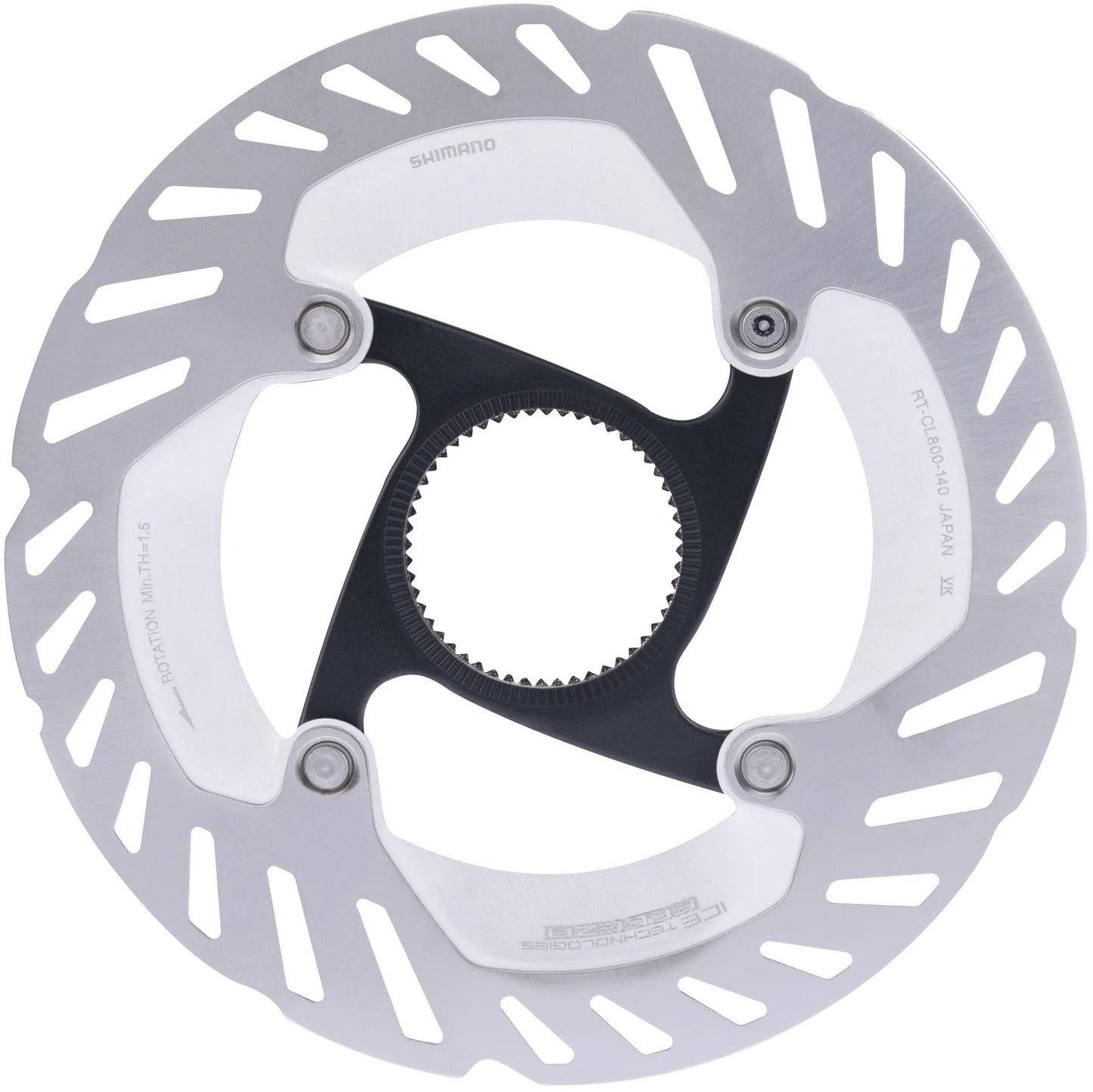 SHIMANO bremsscheibe rt-cl800 shim.brake rotors ult. xt 140mm int cl800 cl ice