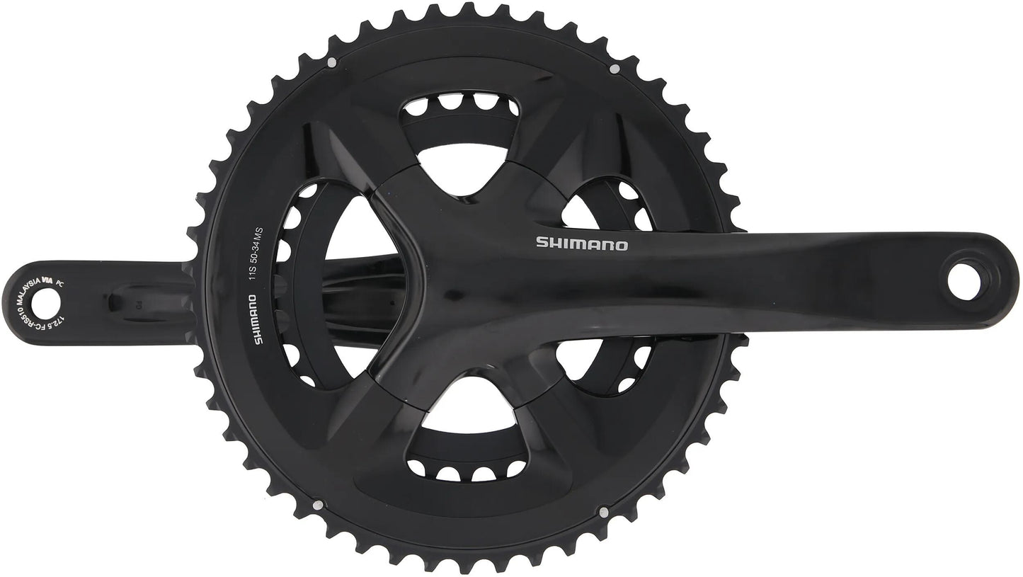 SHIMANO kettenradgarnitur 105 fc-rs510 crankset shim.105 fcrs510 36 52t.172,5mm ht2 11sp