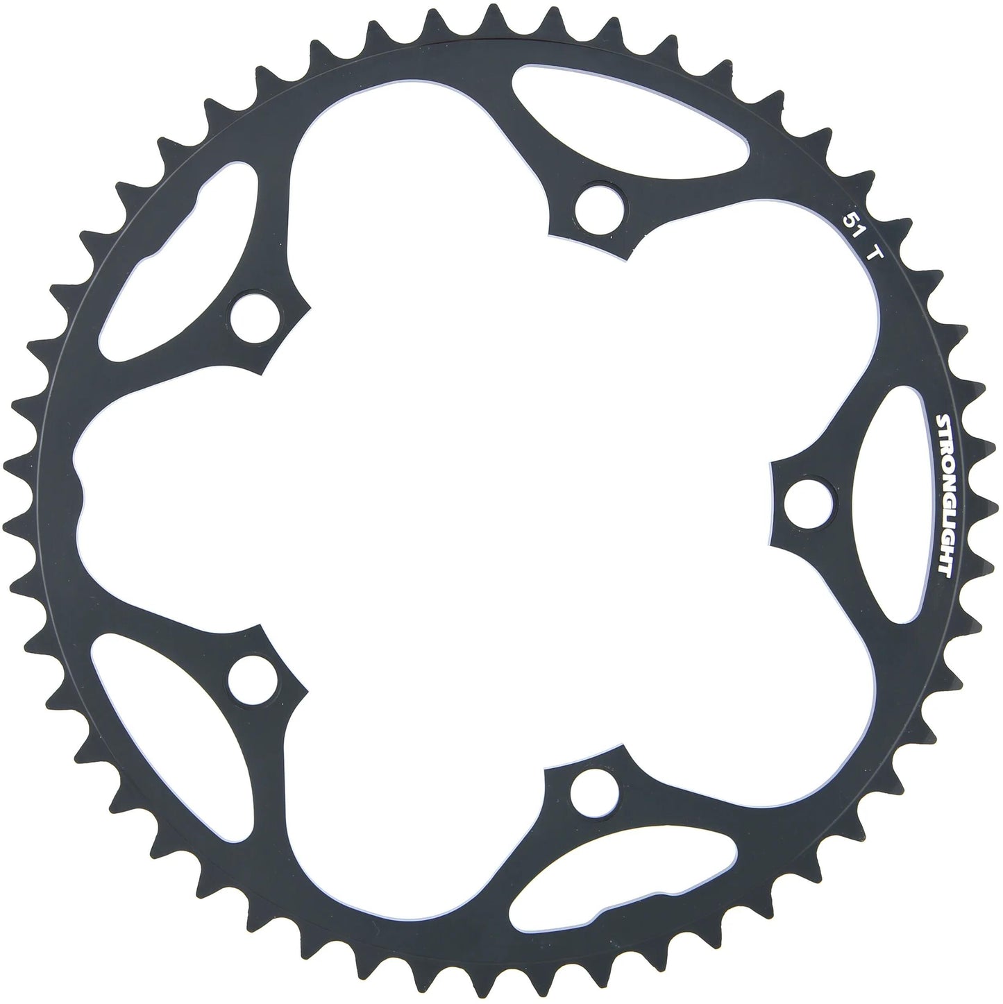 STRONGLIGHT kettenblatt chain ring strongl. 51t.,alu
