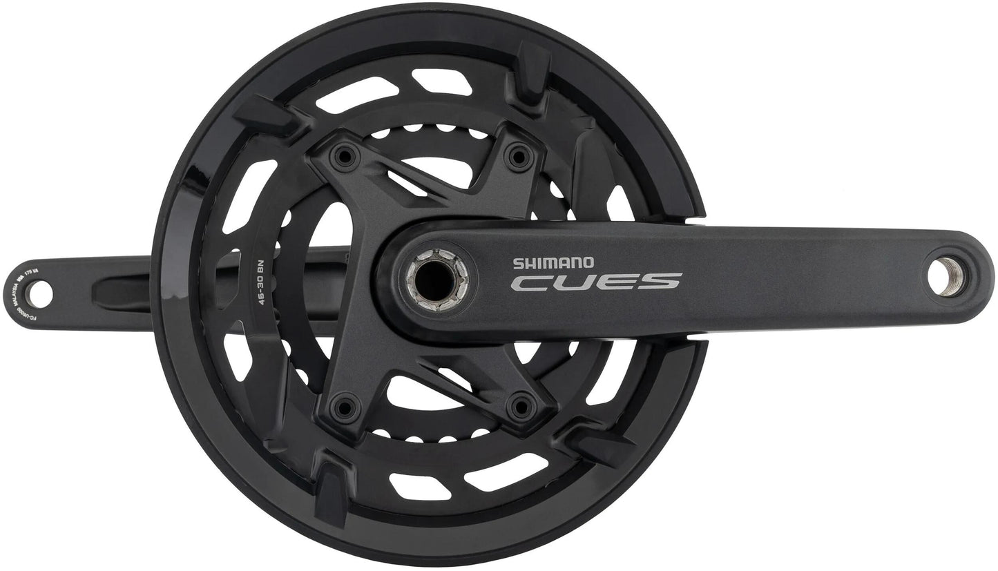 SHIMANO kettenradgarnitur cues fc-u6000-2 shim.krg u6000-2 46 30 175 sw 9 10f ksr