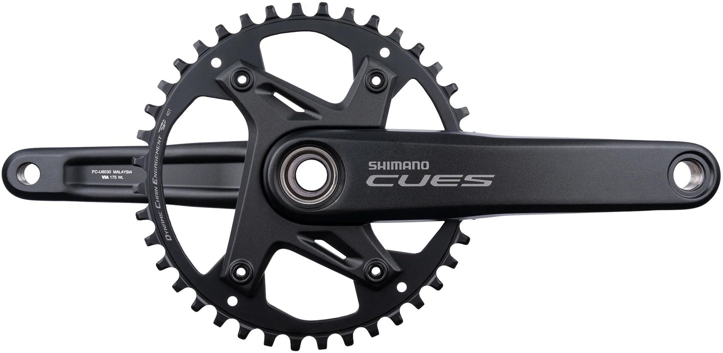 SHIMANO kettenradgarnitur cues fc-u6030-1 shim.krg u6030-1 40 175 sw 9 10 11f