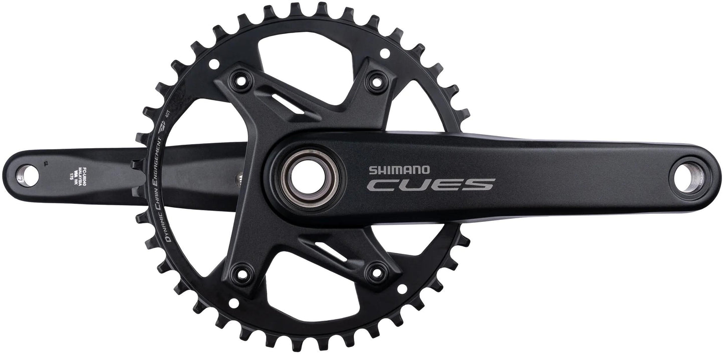 SHIMANO kettenradgarnitur cues fc-u6040-1 shim.krg u6040-1 40 175 sw 9 10 11f ht