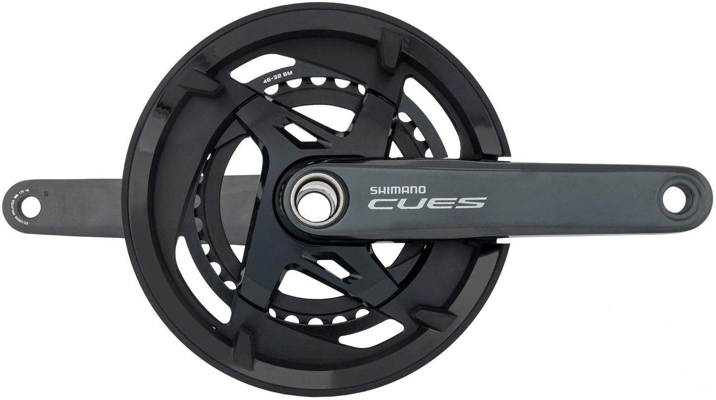 SHIMANO kettenradgarnitur cues fc-u8000-2 crankset shim.cues fc-u8000-2 46 32t 175mm