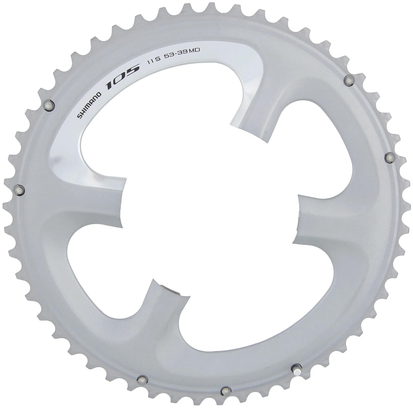SHIMANO kettingblad 105 11v 53t y1ph98140 fc-5800 zilver