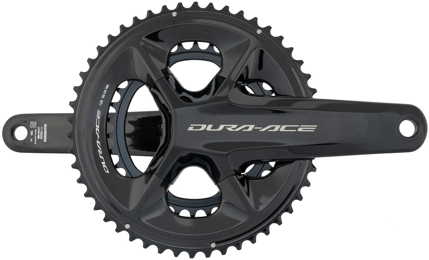 SHIMANO kettenradgarnitur dura ace fc-r9200 crankset shim.dura ace fc-r9200 34 50t 165mm