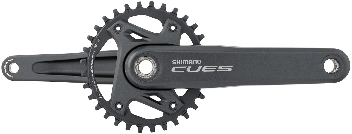 SHIMANO kettenradgarnitur cues fc-u6000-1 crankset shim.cues cues fc-u6000-1 32t 175mm