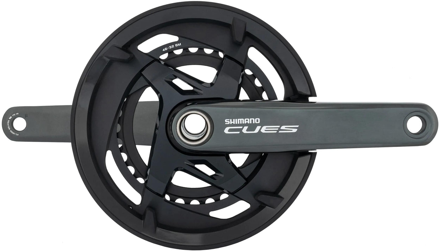 SHIMANO kettenradgarnitur cues fc-u8000-2 crankset shim.cues fc-u8000-2 46 32t 170mm