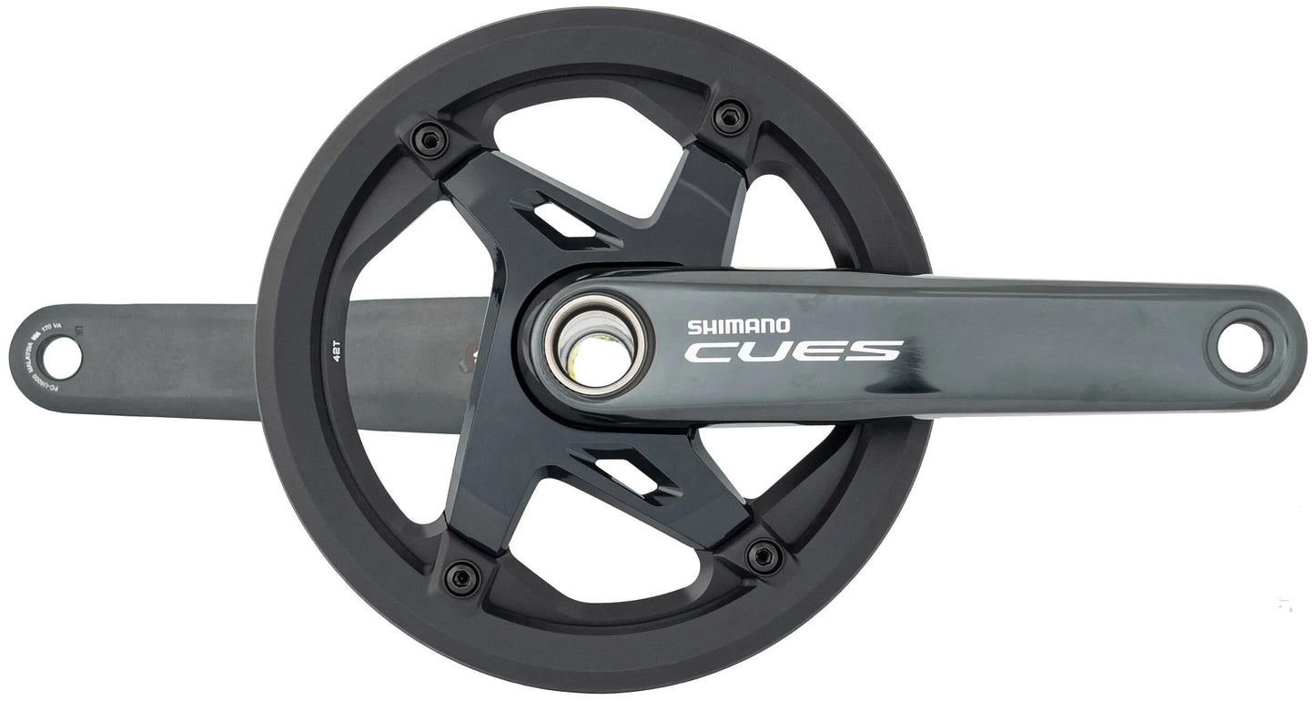 SHIMANO kettenradgarnitur cues fc-u8000-1 crankset shim.cues fc-u8000-1 42t 170mm