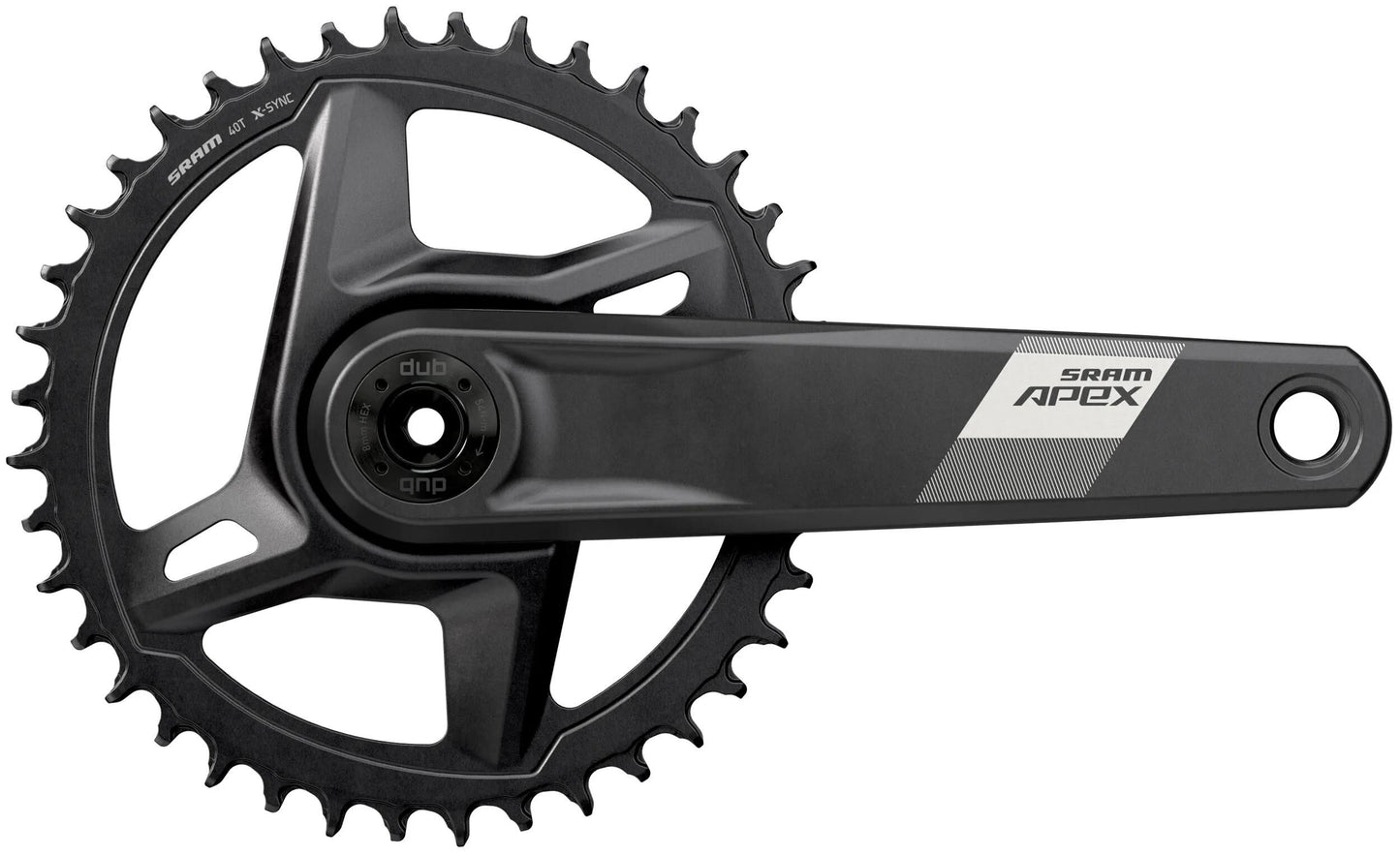 SRAM kettenradgarnitur apex 1 krg apex dub 160mm dm 40z wide