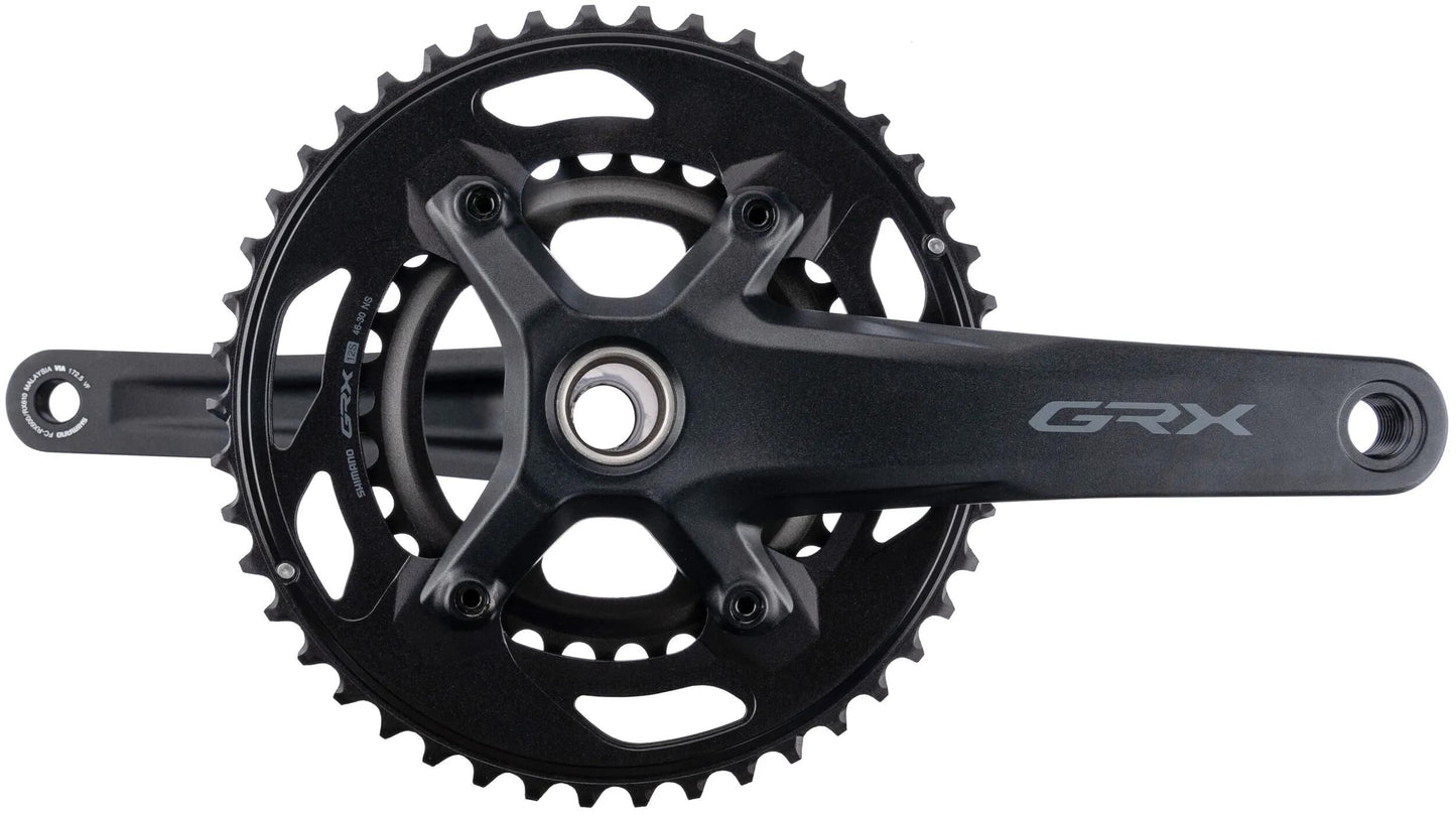 SHIMANO kettenradgarnitur grx fc-rx610 shim.krg grx fcrx610 46 30 172.5 sw 12f ht2