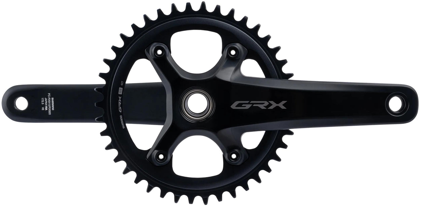 SHIMANO kettenradgarnitur grx fc-rx820 shim.krg grx fcrx8201 42 172.5 sw 12f ht2